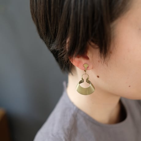 bobo  brass earing  -無地-