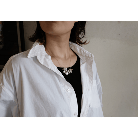 ヤマノイモのタネ　7粒　necklace