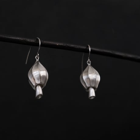 アサツキのつぼみ　Silver Pierce