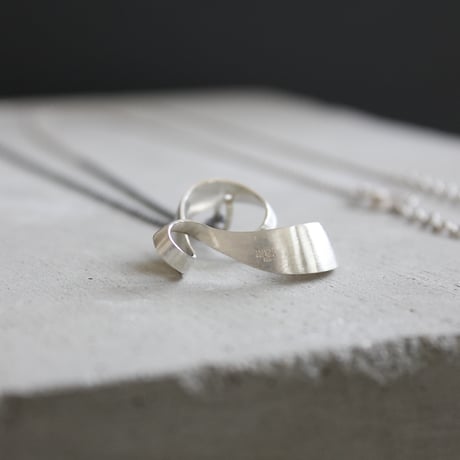 romana silver necklace