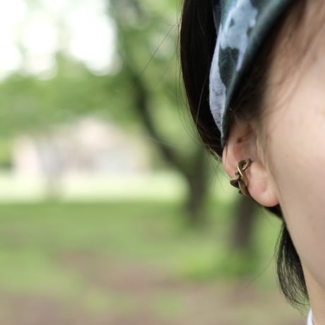 Kazenami Brass Ear cuff (M)