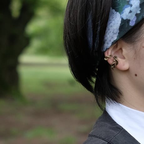 Kazenami Brass Ear cuff (M)