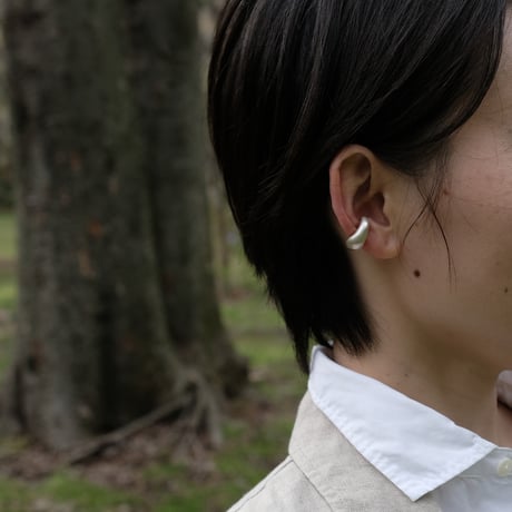 Normal Silver Ear caff (M)