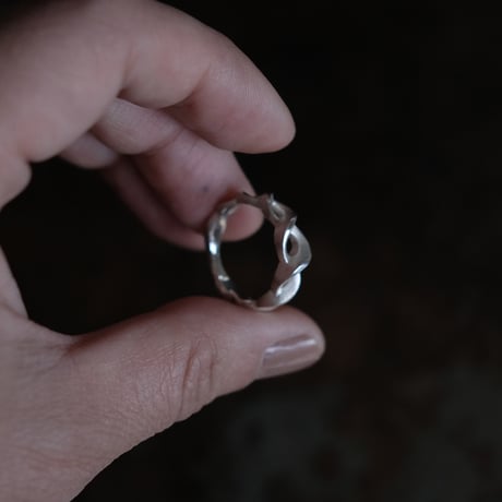 Kazenami Silver Ring
