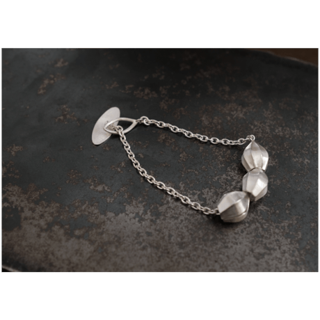 アサツキのつぼみ　 Silver Bracelet