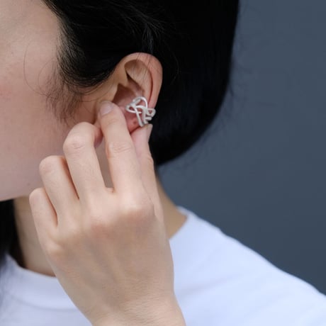 RANMA silver earcuff