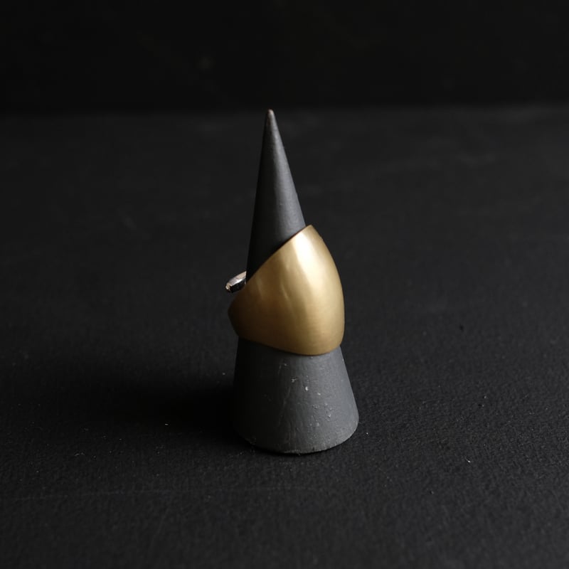 HORIZON Brass Ring | 鶫 tsugumi 銀小物製作所 online store