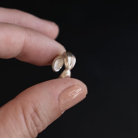 Asatsuki Tsubomi silver earcuff　(S)