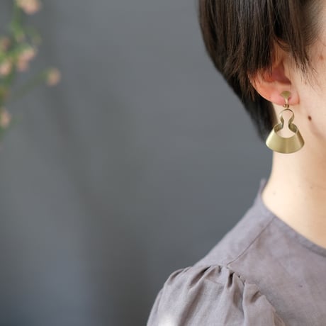 bobo  brass earing  -無地-