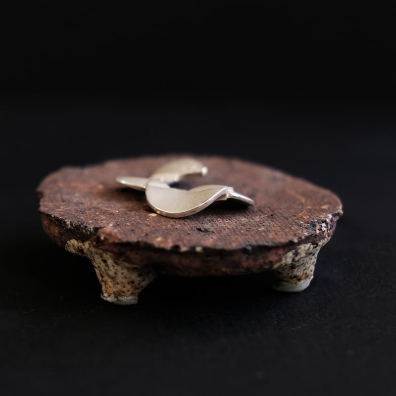 Petal silver earcuff | 鶫 tsugumi 銀小物製作所 online