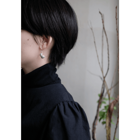 ヤマノイモのタネ M silver pierce （片耳）