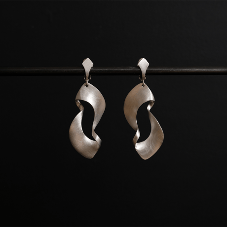 kanban silver earing