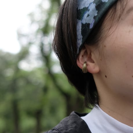 Asatsuki Brass Ear Cuff（M）