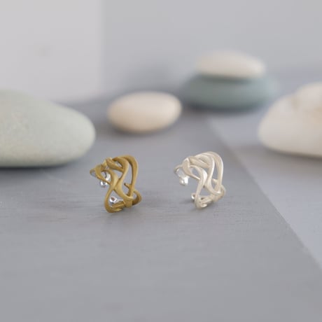 RANMA brass earcuff