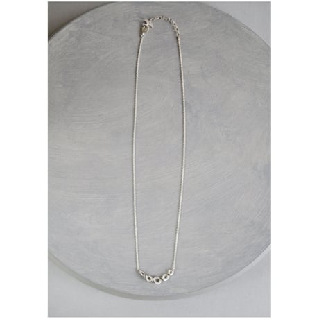Kazenami silver necklace