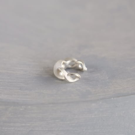 Kazenami silver earcuff (S-2)