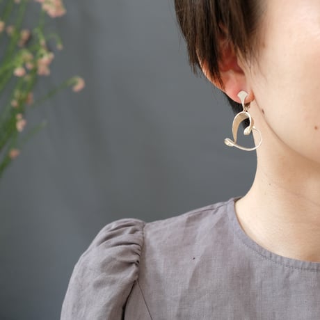 romana silver earing