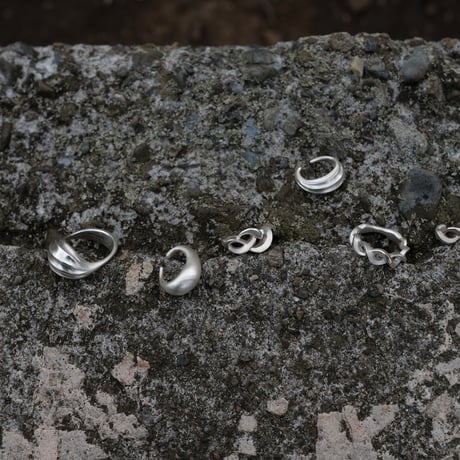 Asatsuki Silver Ear Cuff (M)