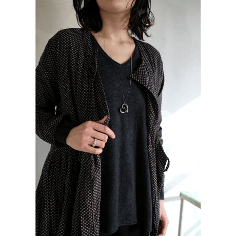 romana silver necklace