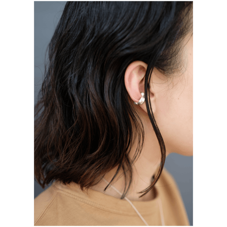 Asatsuki Tsubomi silver earcuff　(S)