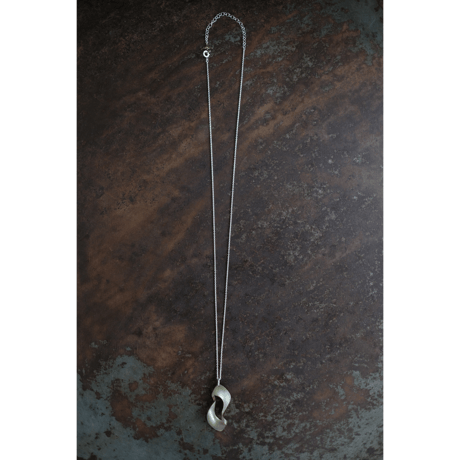 kanban brass necklace