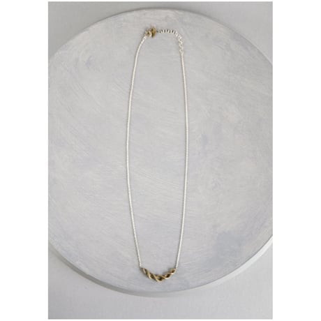 Kazenami brass Necklace