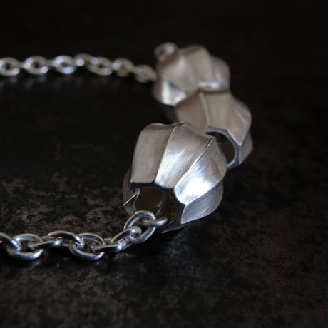 アサツキのつぼみ　 Silver Bracelet