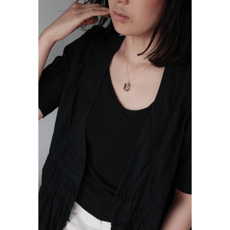pump (S) brass necklace