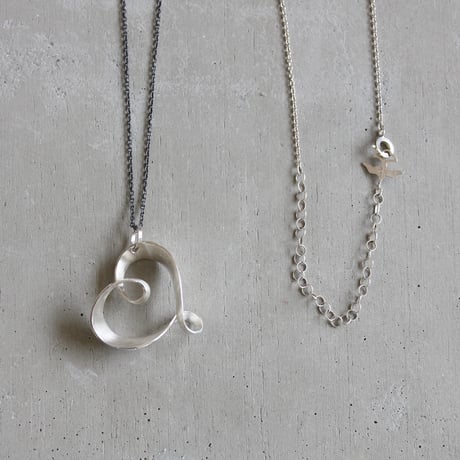 romana silver necklace