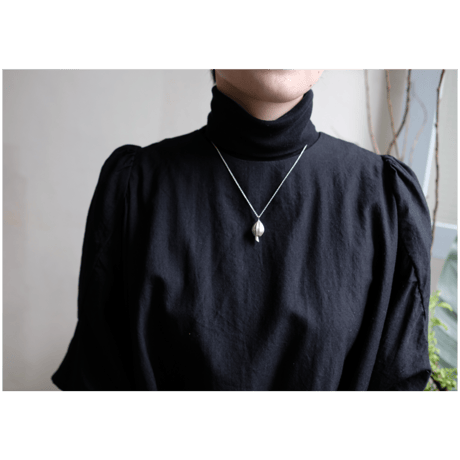 アサツキのつぼみ　 Silver Necklace