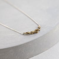 Kazenami brass Necklace