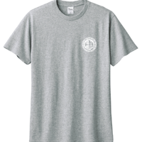 トイカツ道場ロゴ入りTシャツ（杢グレー）