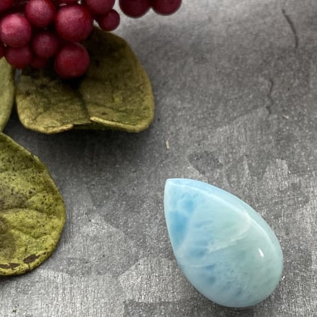 【高品質】ラリマー　カボション　ドロップ