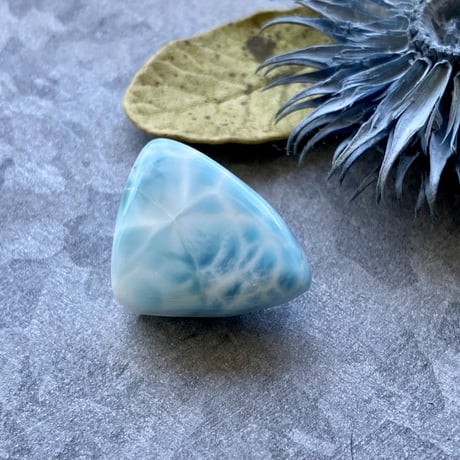 【極上品】ラリマー　カボション　トライアングル