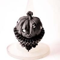OBAKEDAZO ”Pumpkin head” Black collar / RING
