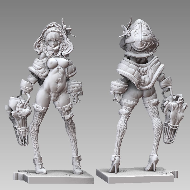 REDHOOD / 11:00AM』 STL file for 3D printing |