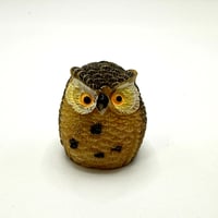 ミニチュアアクセサリー1個（フクロウC）（テラリウムレイアウト素材）