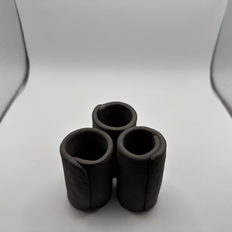 お魚シェルター（グレー）Sサイズ（魚の隠れ家内径約25mm前後）６本　MADE IN  JAPAN