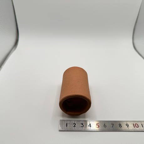 お魚シェルター（ブラウン）Sサイズ（魚の隠れ家内径約25mm前後）６本　MADE IN  JAPAN