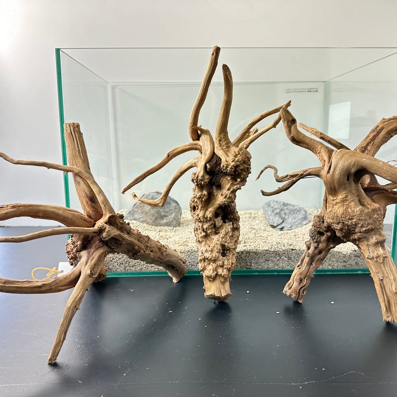 MDW-6358 ブランチウッド3本セット 90cm以上水槽用流木セット 枝流木 MDW-