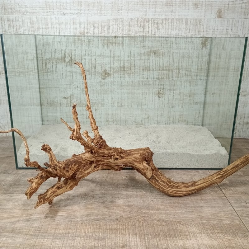 超お買い得ロングネシア流木 ブラウンタイプ 1点ものNo.1822【W約 59cm