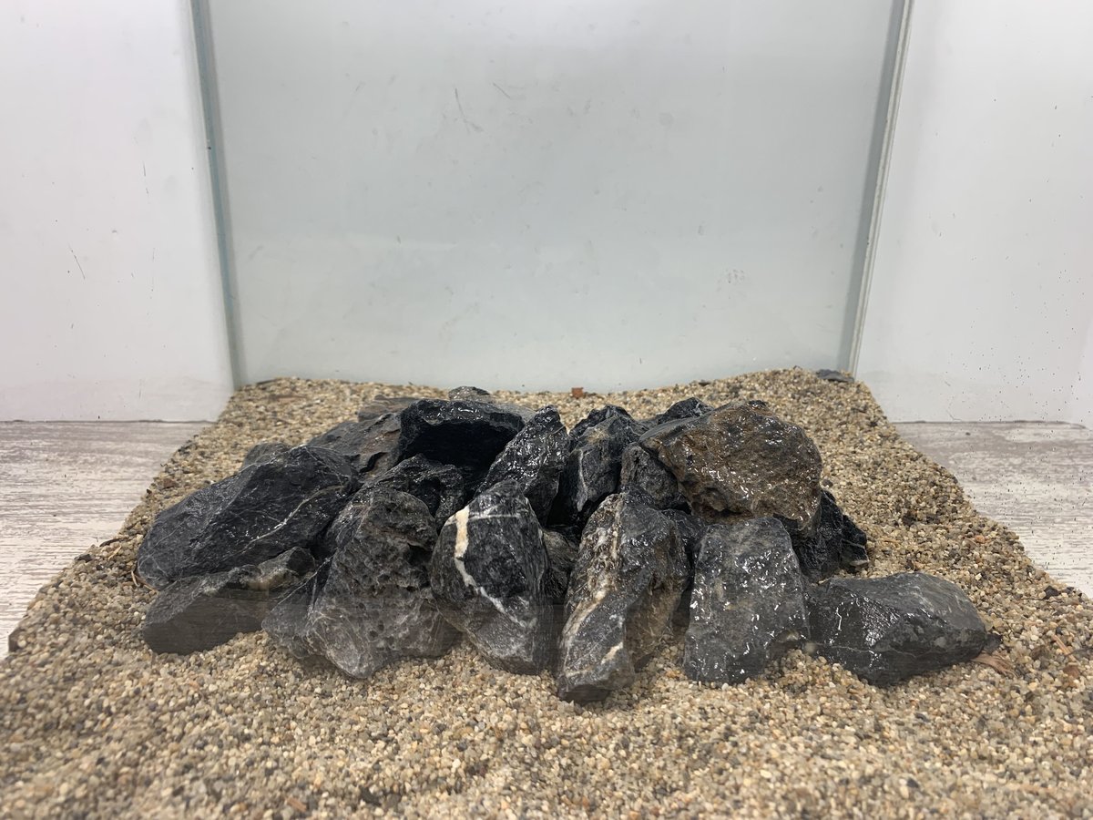 青龍石・大小MIX （大3kg＋ミニ1kg）セット | 流木専門店のアクア