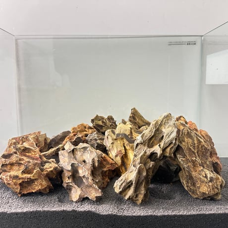 気孔石Sサイズ  おまかせ５Kg（kgあたり596円）（45cm水槽）
