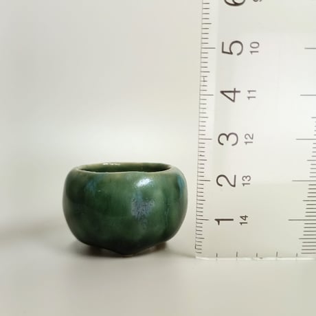 ミニ盆栽鉢　玉木啓子造 　１点もの現物撮影 　№20260520A