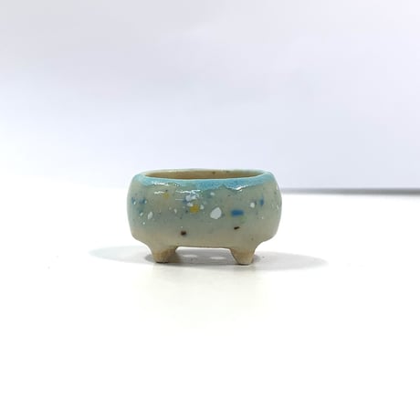 ミニ盆栽鉢　玉木啓子造   No.55【サイズ25mm以下】１点もの現物撮影