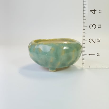 ミニ盆栽鉢　玉木啓子造 　１点もの現物撮影 　№20260130F