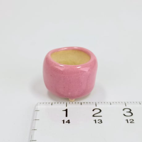 ミニ盆栽鉢　玉木啓子造 　１点もの現物撮影 　№20260311J