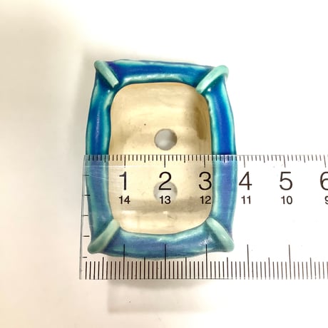 ミニ盆栽鉢　玉木啓子造   No.95　【サイズ約50mm以下】１点もの現物撮影