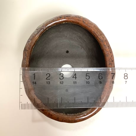 ミニ盆栽鉢　玉木啓子造   No.24　【サイズ85mm以下】１点もの現物撮影