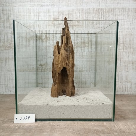 希少山型流木   Mサイズ　オンリーワン ★現物撮影  1点　No.1799(W約30㎝）  ★★オブジェ、インテリアにも★★